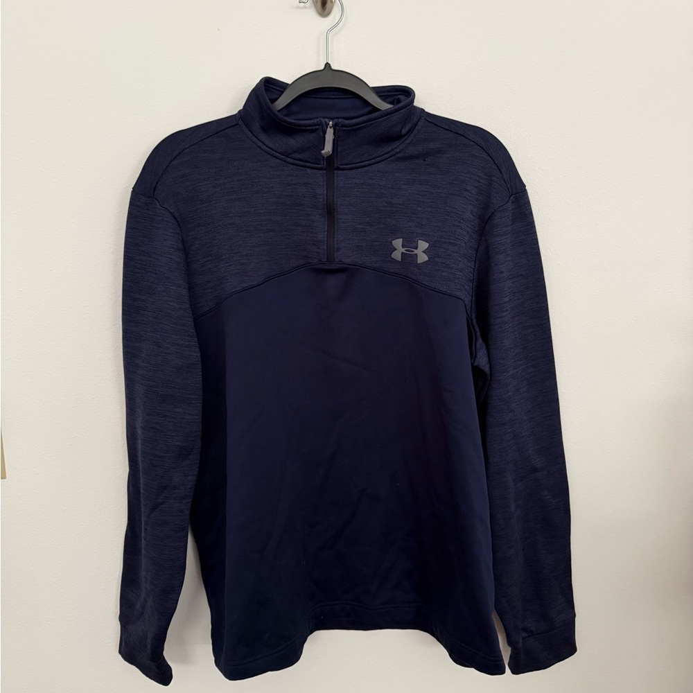 Under Armour Dark Navy Half-Zip Performance Pullover